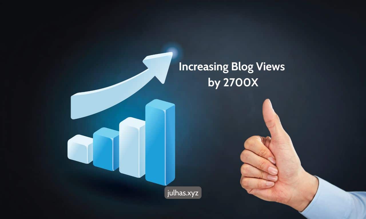 Increasing Blog Views by 2700x with SEO